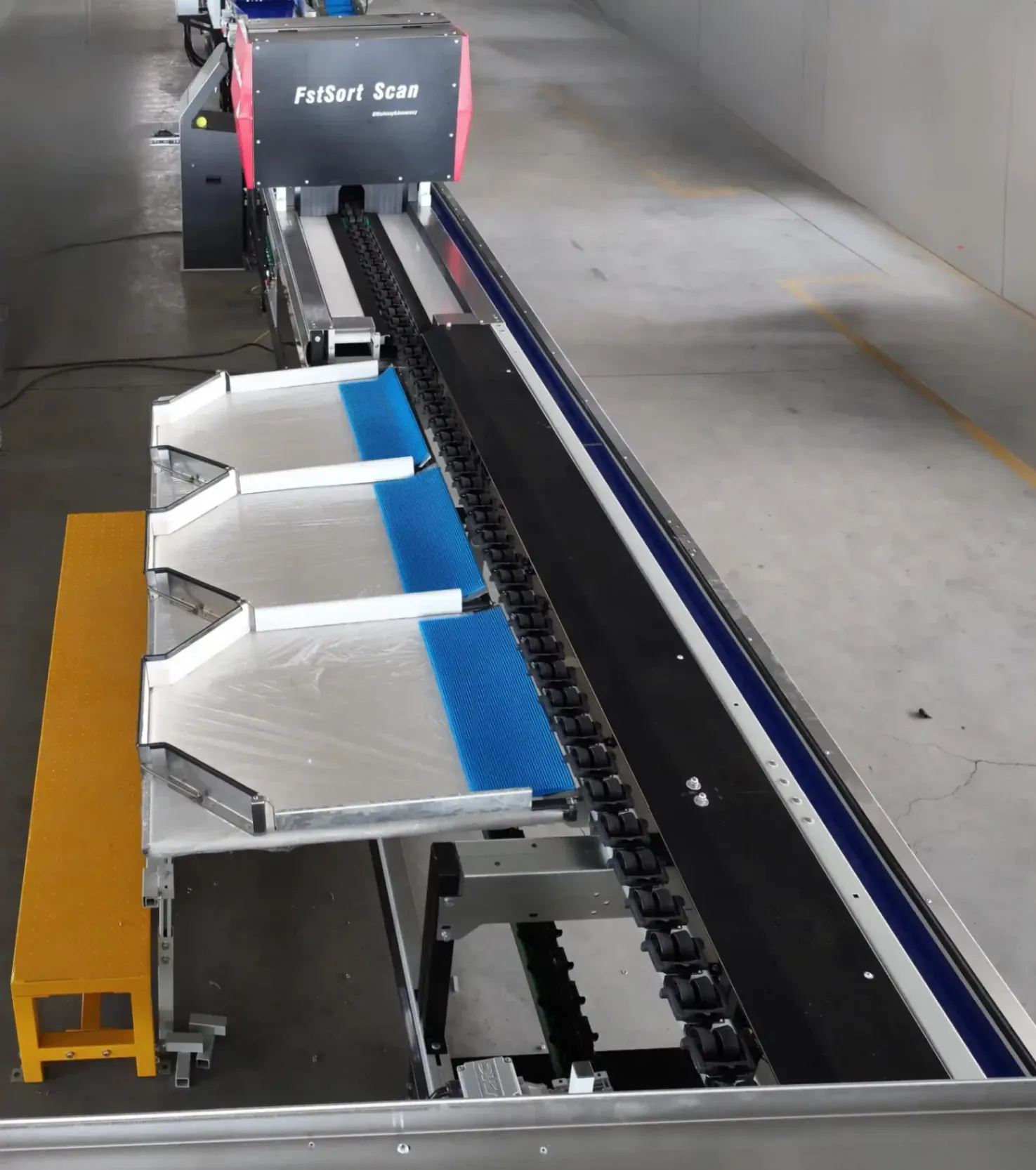 Apple optical sorting machine