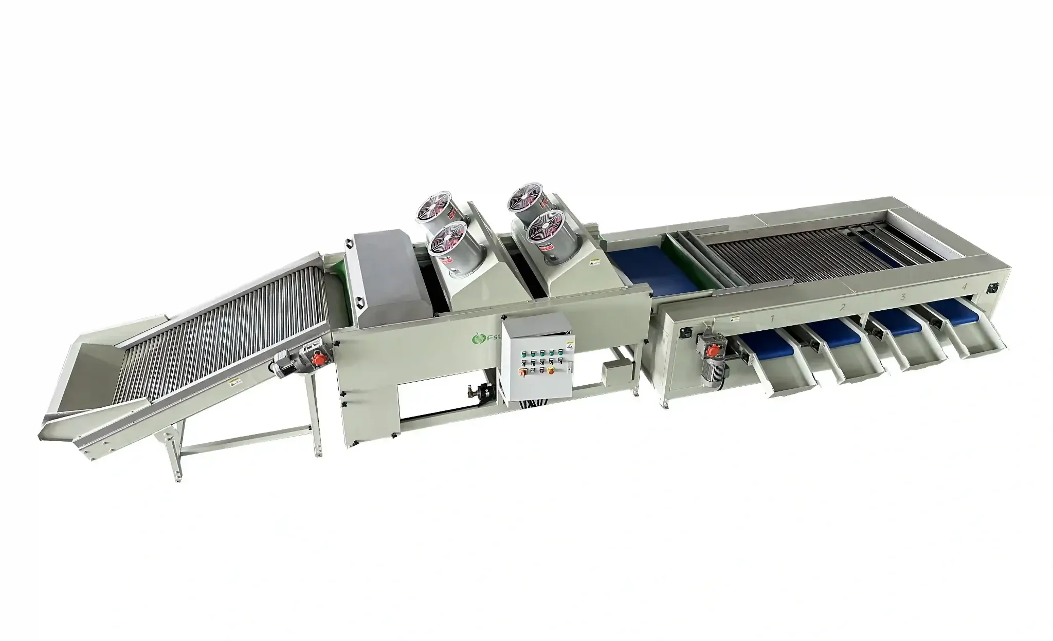 Date grading machine by diameter