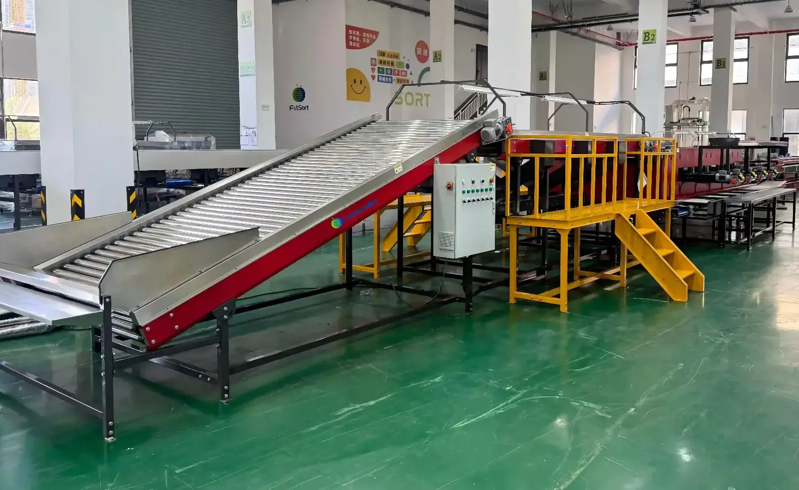 Saudi Arabia Cucumber Sorting Line