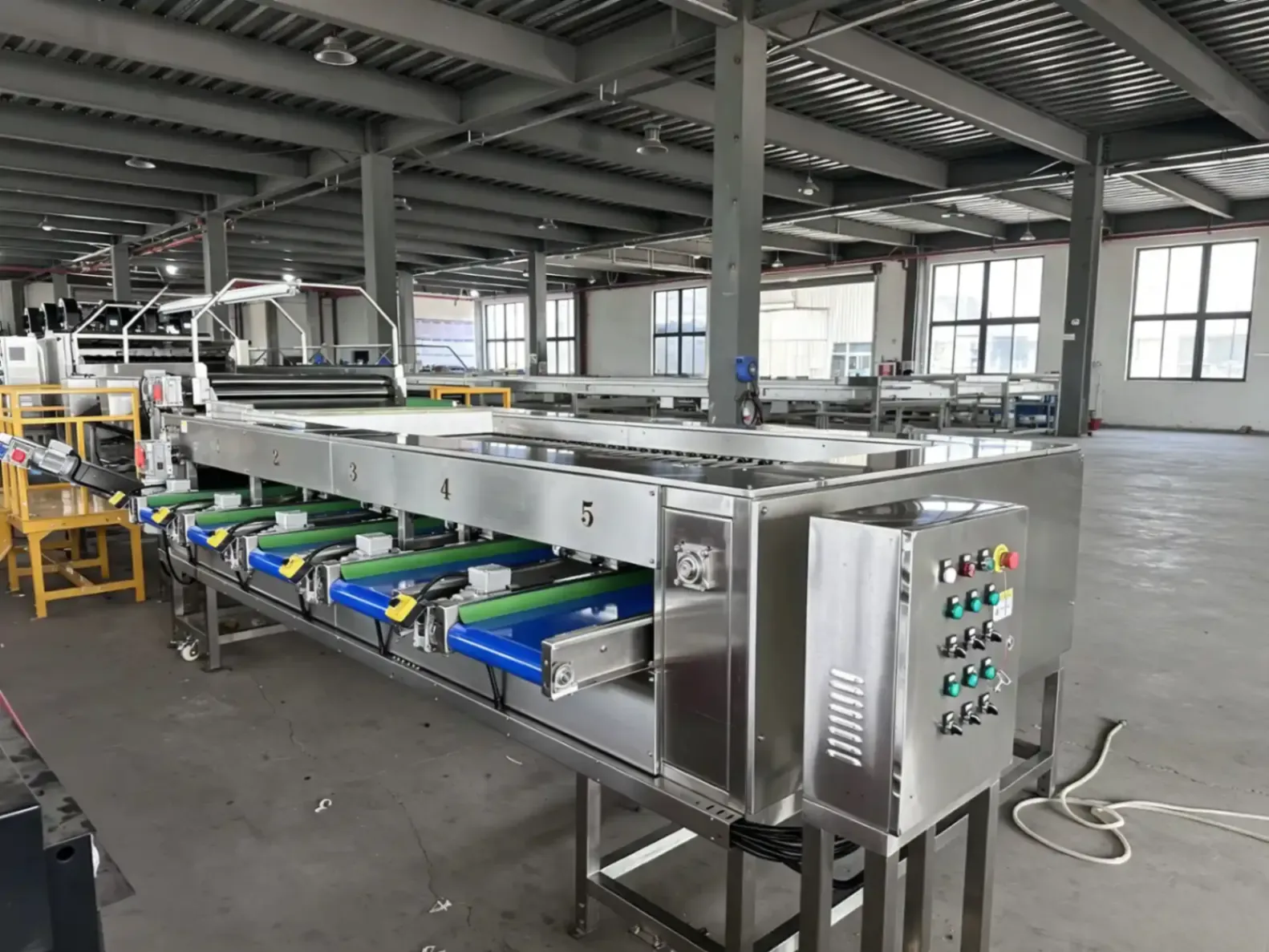 Sweet potato processing line